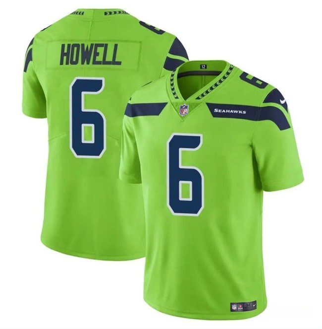 Men's Seattle Seahawks #6 Sam Howell Green Untouchable Football ...