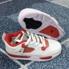Youth Running Weapon Super Quality Air Jordan 4 Black Shoes 024