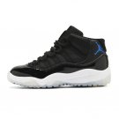 Youth Running Weapon Air Jordan 11 Black/White Shoes 032