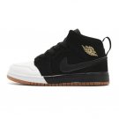 Youth Running Weapon Air Jordan 1 Black/White Shoes 115