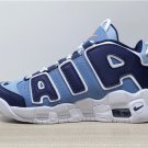 Youth Running Weapon Air More Uptempo Blue/Navy Shoes 005