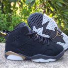 Youth Running Weapon Air Jordan 6 Black Shoes 004