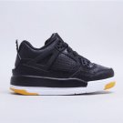 Youth Running Weapon Super Quality Air Jordan 4 Black Shoes 023