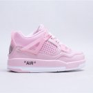 Youth Running Weapon Super Quality Air Jordan 4 Pink Shoes 018