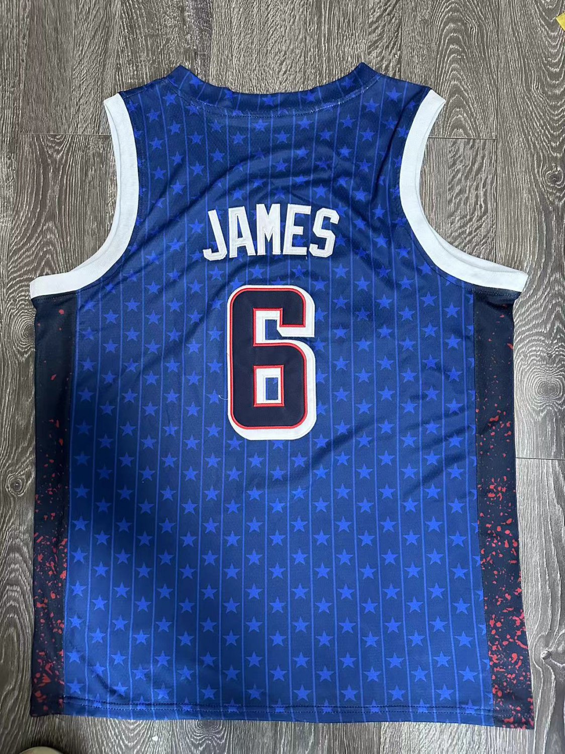 Usa Lebron Jersey Nike 2012 Olympics LeBron James #6 NBA USA