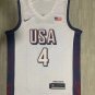 USA Men&acirc;��s National Team Steph Curry 4 USA Basketball Jersey USA  OLYMPIC JERSEYS 2024