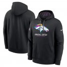 Pullover Hoodie Men's Denver Broncos 2024 Crucial Catch Club Black Color
