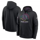 Pullover Hoodie Men's Los Angeles Rams 2024 Crucial Catch Club Black Color