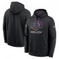 Pullover Hoodie Men's Los Angeles Rams 2024 Crucial Catch Club Black Color