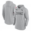 Men's Tennessee Titans 2024 Salute to Service Club Fleece Pullover Hoodie Gray Color