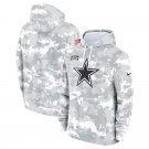 Men's Dallas Cowboys 2024 Salute to Service Club Fleece Pullover Hoodie - Arctic Camo