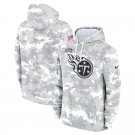 Men's Tennessee Titans 2024 Salute to Service Club Fleece Pullover Hoodie - Arctic Camo