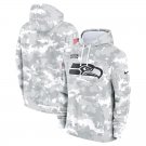 Men's Seattle Seahawks 2024 Salute to Service Club Fleece Pullover Hoodie - Arctic Camo