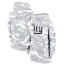 Pullover Hoodie Women's New York Giants 2024 Salute To Service Club Fleece - Arctic Camo