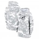 Pullover Hoodie Miami Dolphins 2024 Salute To Service Club Fleece - Arctic Camo