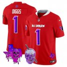Men's Houston Texans #1 Stefon Diggs Red Vapor Limited Football Stitched Jersey