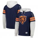 Men's '47 Houston Texans Double Header Blitz Cornerback Pullover Hoodie - Navy