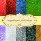Ombre gradient glitter digital paper, ombre glitter paper pack digital. Gold