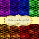 Gold, gold, geometric digital paper scrapbooking kit, wedding invitation, birthday invitation