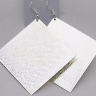Metal Diamond Shaped Earrings - EC001270SHSL
