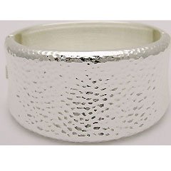 BCA001405SL-METAL OPEN BANGLE