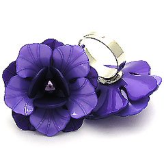 RNCC12PU-FLOWER RING-ADJUSTABLE SIZE