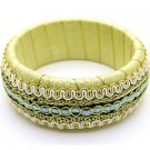 B0301BL-WOOD BANGLE-1.25 INCHES WIDE