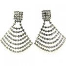 E20033CRSL-Swarovski CRYSTAL EARRINGS