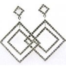 E24497CRSL-Swarovski CRYSTAL EARRINGS