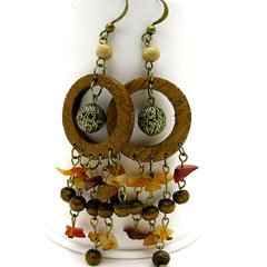 E21674-Dangle beaded Earrings