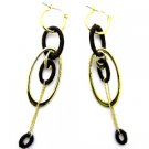 E003018-Antique oval Earrings