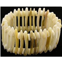 B00148-SEASHELL STRETCH BRACELET