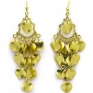 E39512GO-METAL CHANDELIER EARRINGS