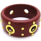 BCLEJJCP009DKRD-WOOD BANGLE