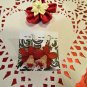 "Love In Bloom" Valentine's Day Flower Earrings & Hair Clip Set