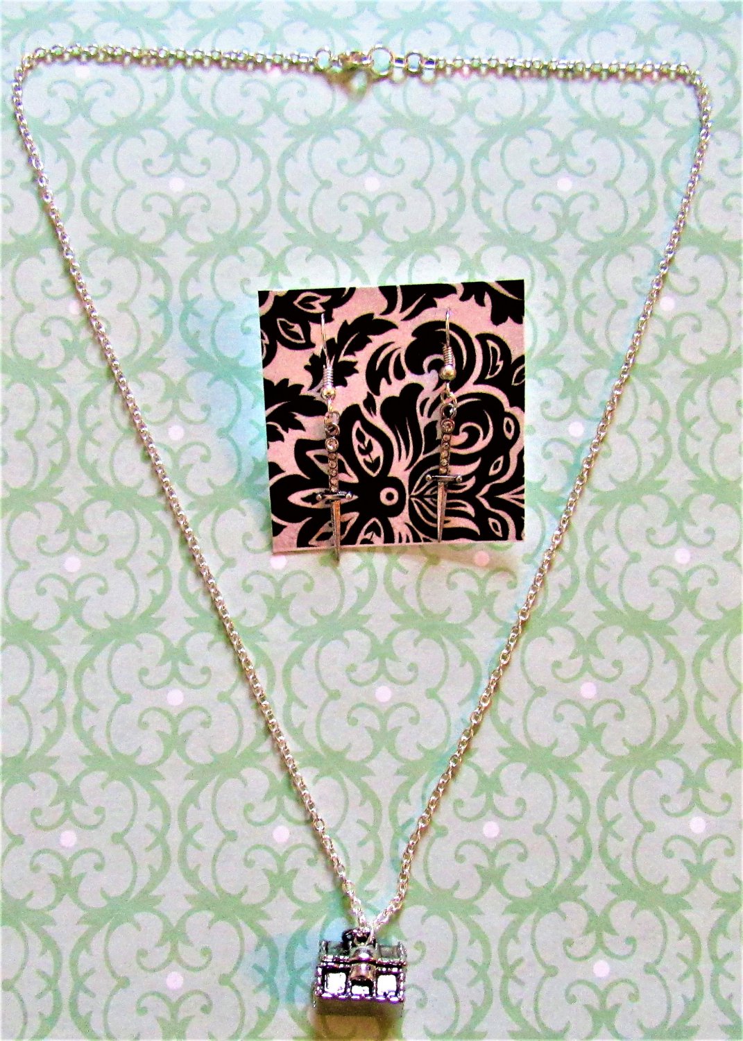 Pirate's Treasure Necklace & Earring Set