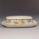 Mikasa Garden Harvest Covered Butter Dish