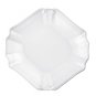 Mikasa Chef's White Rustic Rim Salad Plate - Baroque (set of 4)