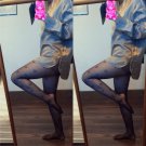 My Sheer Black Crucifix Tights - Used