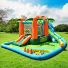 7 in1 Inflatable Slide Bouncer with Two Slides