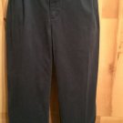 Puritan Men’s Sz 36x30 Navy Blue Casual Dress Pants Slacks Pleated Front Cuffed