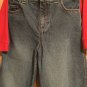 Lee Authentic Med Wash Utility Jeans & J.Khaki Red L.S. Shirt 3T Boys 100%Cotton