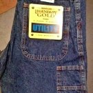 Rustler Legendary Gold Boys Utility Jeans 14 Reg Loose Fit Adjust To Fit Waist