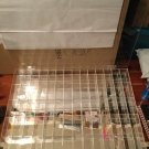Homemade XL Mirrored Display Compartment Box Seventy Slots 17 3/4”x 23 3/4”x 2”