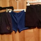 Mixed Lot Three Pairs Carter’s Cherokee Missing Tag Boys 24 Months Shorts