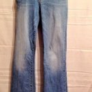 Bullhead Black Women's 7R Jeans Low Rise Distressed Stretch FivePocket FlaredLeg