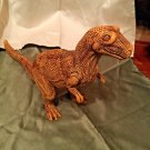 Jurassic World/Park Allosaurus Brown Orange Pebbled 12.5” L x 9” Hn