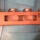 Ikea Rattan Four Pack Of 5 Oz Clear Glass Jars With Lids New