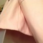 KC Collection Women's Sz M Jacket Coat Pale Pink Faux Leather Zip Front