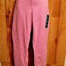 No Bo Women's Sz 15 Low Rise Skinny Pants Pink Orchid Stretchy Five Pocket NEW